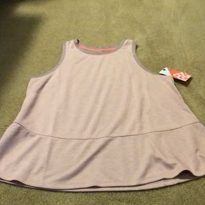 Top~ lounge top heather rose